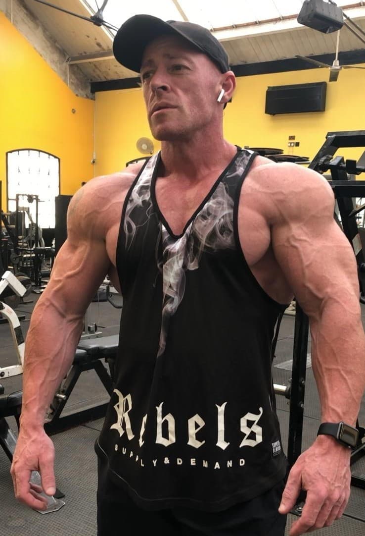 Coach in gym
